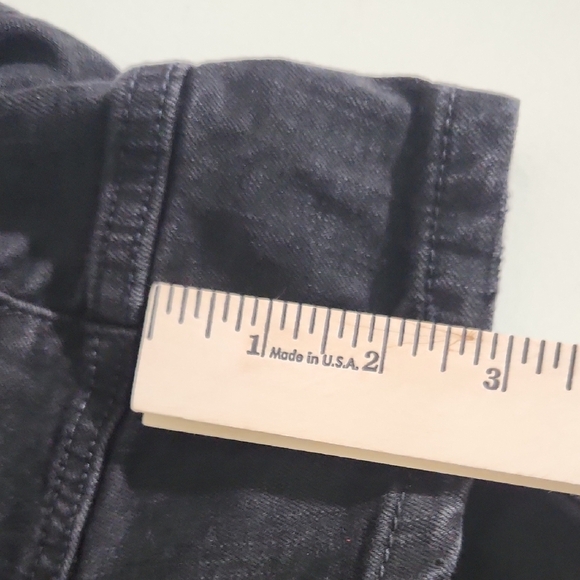 Torrid Feel The Fit Shorts Black Jean Shorts Womens Plus Size 30 - Picture 7 of 9